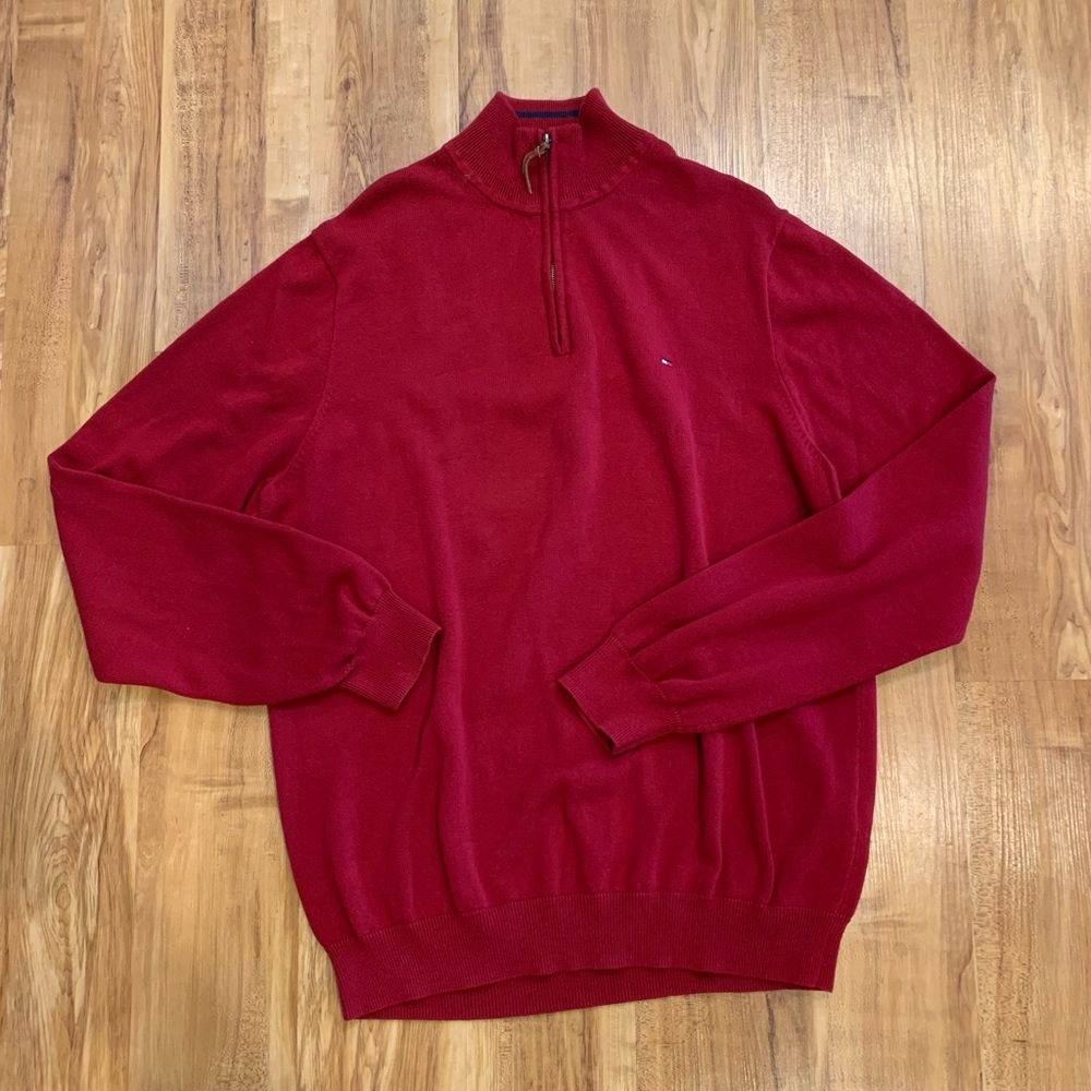 Tommy Hilfiger red sweater